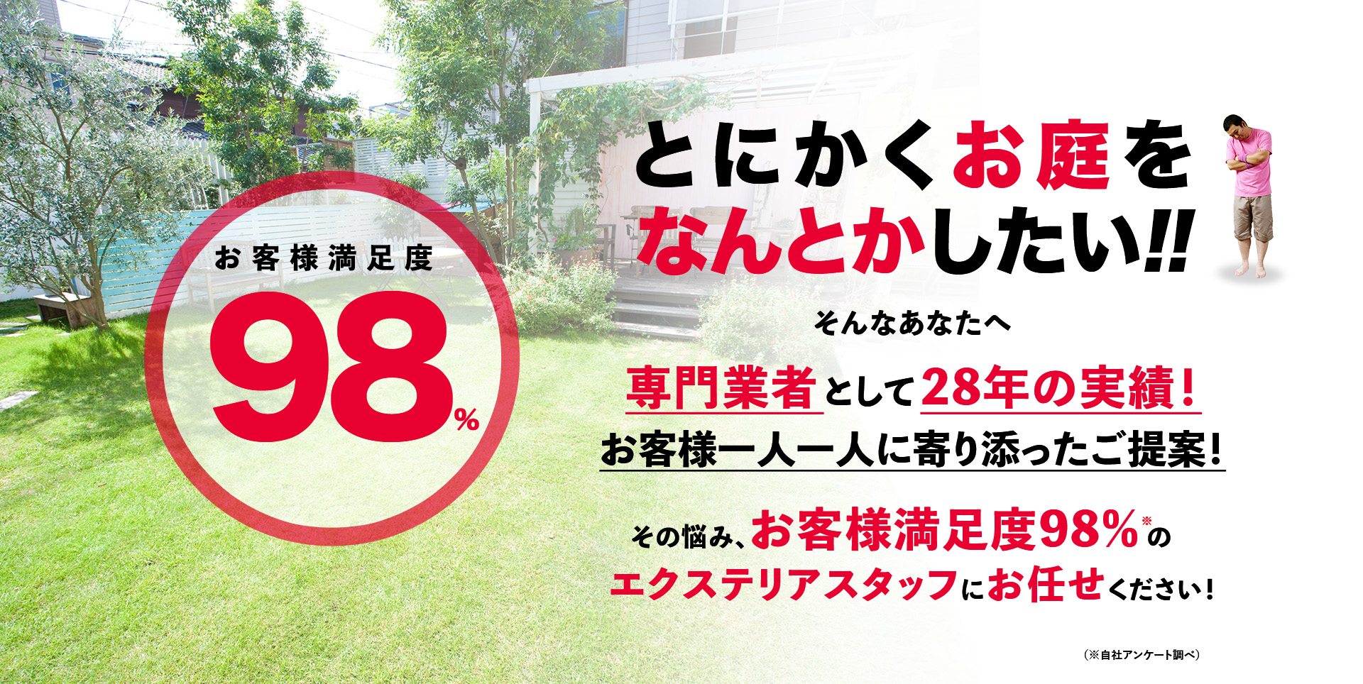 とにかくお庭を なんとかしたい!!